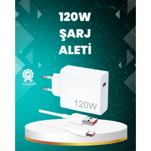 120 Watt Güçlü Hızlı Şarj Adaptörü Huawei P30 P40 Mate 20 Pro Uyumlu
