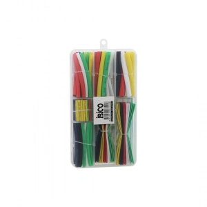 140PCS MAKARON KABLO TAMİR SETİ ISIYLA BÜZÜŞMELİ DARALAN HORTUM (5047)