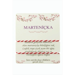 2 Adet Marteniçka İp Bileklik ( Toptan marteniçka bileklik)