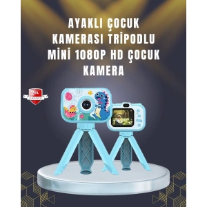 2 inç Ekranlı Çocuk Kamerası – Çizgi Film Efektli ve Müzik Çalar Özellikli