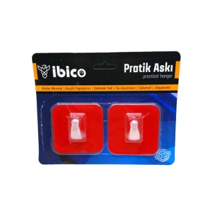 2 Parça  Pratik Yapışkan Askı Bx40