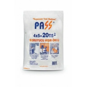 20-m2 Hışır Şeffaf Koruyucu Örtü Bx40