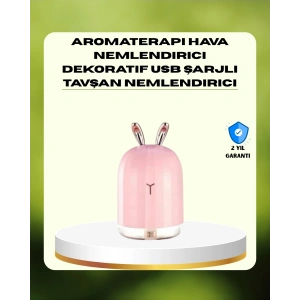 200 ml Ultrasonik Aroma Difüzör ve Hava Nemlendirici Gece Lambalı