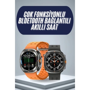 2025 Model Gelişmiş Özellikli Nabız Sensörlü Spor Takibi Yapabilen Titreşimli Saat