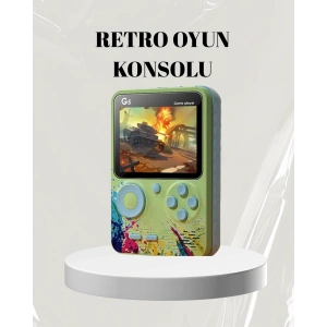 3 İnç Renkli Ekranlı Taşınabilir El Konsolu – G5 Modeli