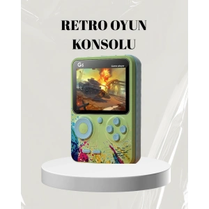 3 İnç Renkli Ekranlı Taşınabilir El Konsolu – G5 Modeli