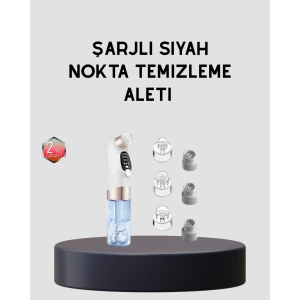 3 Kademeli Vakumlu Gözenek Temizleme Cihazı – Cilt Yenileyici Masaj ve Derin Temizlik