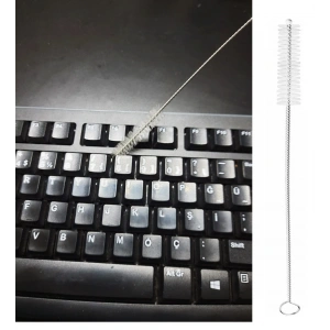 3 Lü Pratik Fırça  Esnek Bükülebilir Klavye Mouse Arası Temizlik Fırçası