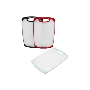 31X20CM  KÜÇÜK  PLASTİK  KESİM PANOSU  KAYMAZ SİLİKON KENARLIK - 10MM KALINLIK (5047)