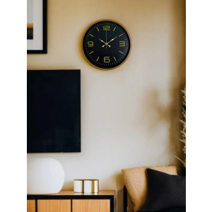 36 Cm Kahverengi Dekoratif Duvar Saati