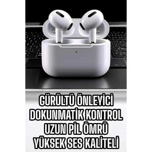 3.Nesil TWS Bluetooth Kulaklık Mikrofonlu ANC Özelliği Dokunmatik Kontrol