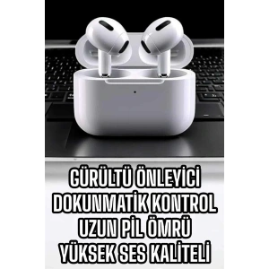 3.Nesil TWS Bluetooth Kulaklık Mikrofonlu ANC Özelliği Dokunmatik Kontrol