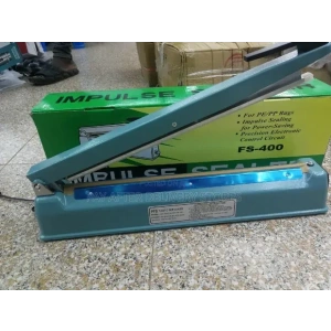 40Cm  Metal Gövde Poşet Ağzı Yapıştırma Kapatma Makinası FS-400 (5047)