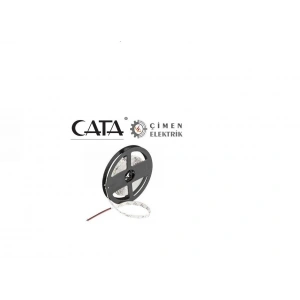 5 METRE CATA CT 4482 10 Çip İç Mekan Şerit Led Kırmızı 12V