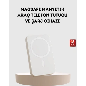 5000mAh Manyetik Powerbank – iPhone Serisi İçin Taşınabilir Kablosuz Şarj Cihazı