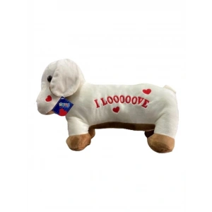 62203 PELUŞ 45 CM AŞIK KÖPEK YASTIK -HLY