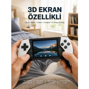 64GB Hafızalı Emülatör Destekli Oyun Konsolu Yeni Nesil