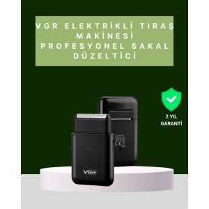 USB Şarjlı Traş Makinesi – Piston + Ağ Başlık, 600 mAh Batarya
