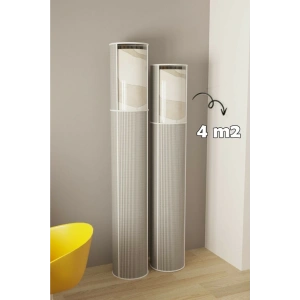 6’lı Hava Geçiren Kapasiteli, Toz ve Nem Koruyucu PVC Pencereli Halı Kılıfı Hurcu – 4 m²