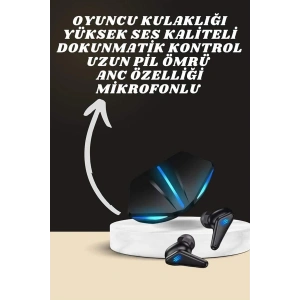 7 Kordonlu Akıllı Saat Ve Oyuncu Kulaklığı ANC Özelliği Kulak İçi Mikrofonlu Sesli Görüşme