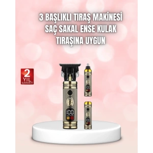 8 Taraklı Saç Kesme ve Sakal Şekillendirme Makinesi