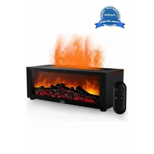 A4 Şömine Esintili Aromaterapi Difüzörü Ultrasonik Hava Nemlendici