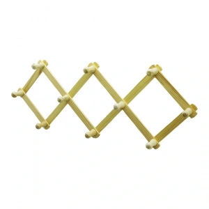 AHŞAP - EKO   10 KOLLU  AKORDİYON DUVAR ASKISI (5047)