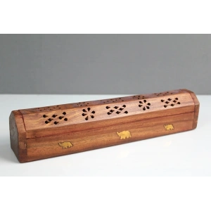 Ahşap Maun Tabut Tütsülük Model 1