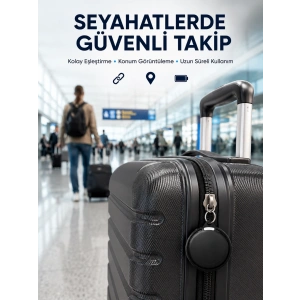 Akıllı Bluetooth Takip Cihazı AirTag İOS ve Android Uyumlu