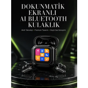 Akıllı Dokunmatik Kontrol AI Özellikli Bluetooth Kulaklık