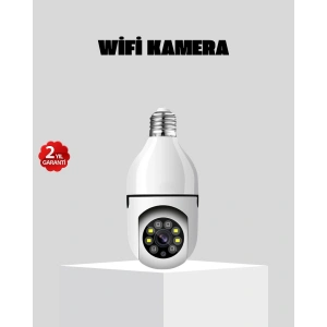 Akıllı Duy Kamera 360 Derece Dönebilir ve PTZ Teknolojili