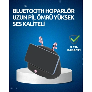 Akıllı Kablosuz Telefon Tutucu ve Stereo Hoparlör – Kolay Kullanım ve Yüksek Ses Kalitesi