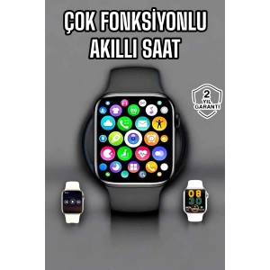 Akıllı Saat Amoled Ekran GPS ve Uyku Takibi Bluetooth Bağlantılı