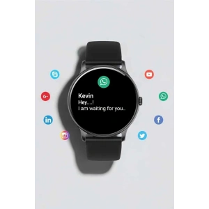 Akıllı Saat Çok Fonksiyonlu Sesli Görüşme NFC Uyumlu Amoled Ekran
