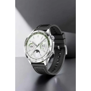 Akıllı Saat Metal Kordonlu GPS ve NFC Uyumlu Arama Cevaplayan