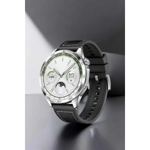 Akıllı Saat Metal Kordonlu GPS ve NFC Uyumlu Arama Cevaplayan