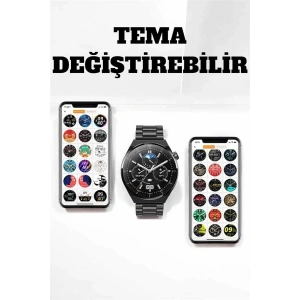 Akıllı Saat Uyku Ve Sağlık Takibi Bildirim Görme Arama Cevaplama