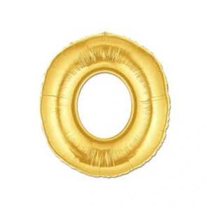 Altın Sarısı Folyo Harf Balon 1 Metre