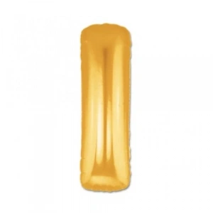 Altın Sarısı Folyo Harf Balon 1 Metre