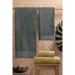 Altınbaşak Bambi Banyo Seti Antrasit Hardal