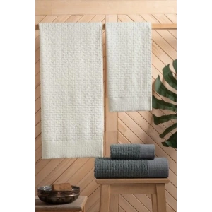 Altınbaşak Bambi Banyo Seti Antrasit Krem