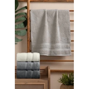 Altınbaşak Jakarlı 4´lü 50x90 El Havlusu Nori V2