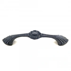 Antika Tarz Dekoratif Pirinç Göz Mobilya Kulbu - 21x127 Mm, Oksit