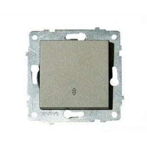 Antrasit Vavien Anahtar Çerçevesiz Grano - Priz ve Anahtar İçin Uyumlu Çerçeve