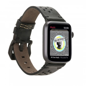 Apple Watch Uyumlu Deri Kordon Vigo 42-44-45mm RST1