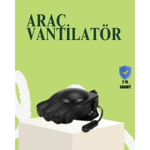 Araç İçi 150W Isıtıcı ve Soğutucu Fan