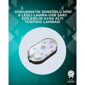 Araç İçi Dekorasyon İçin Manyetik ve Yapışkanlı LED Ambiyans Lambası