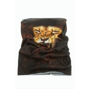 Aslan Desenli Baff Boyunluk