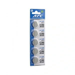 ATC LİTHİUM BATTERY CR-2032 PARA PİL LİTYUM 3V 5Lİ KART (5047)