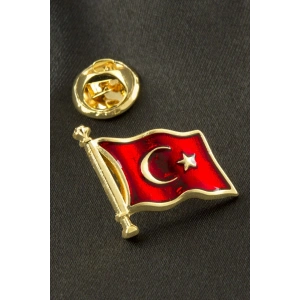 Ay Yıldız Yaka Rozet